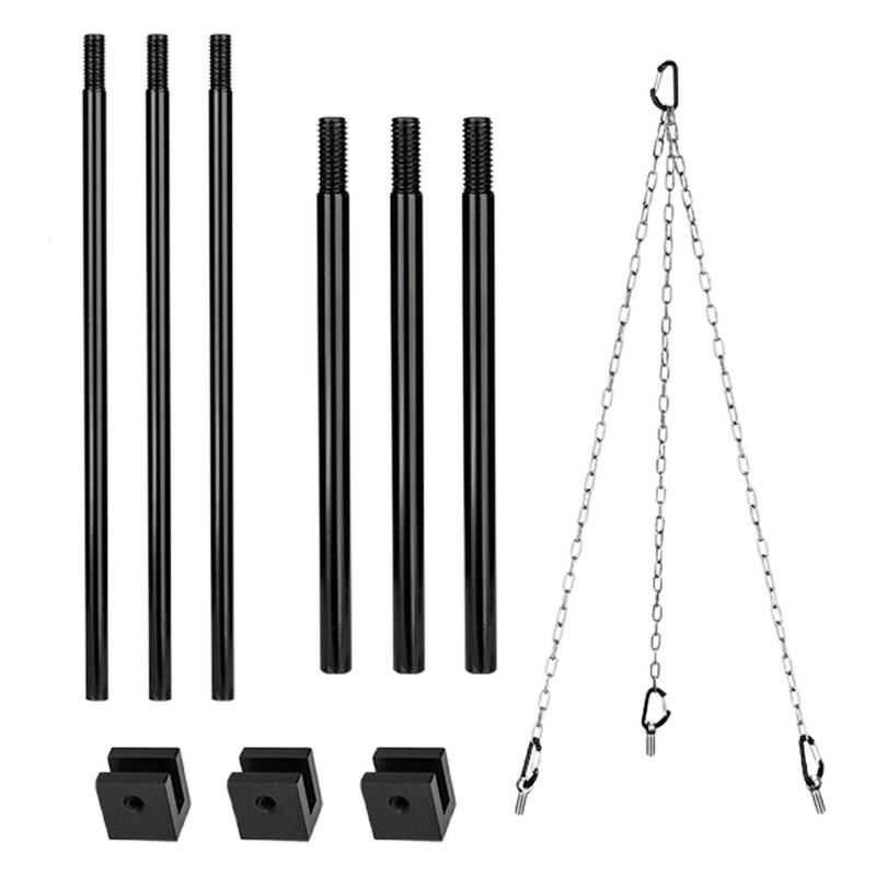 Camping Cooking Grate - 屋外グリドル用アルミニウム合金垂直グリル、取り外し可能なグリル、バーベキュー三脚スタンド
