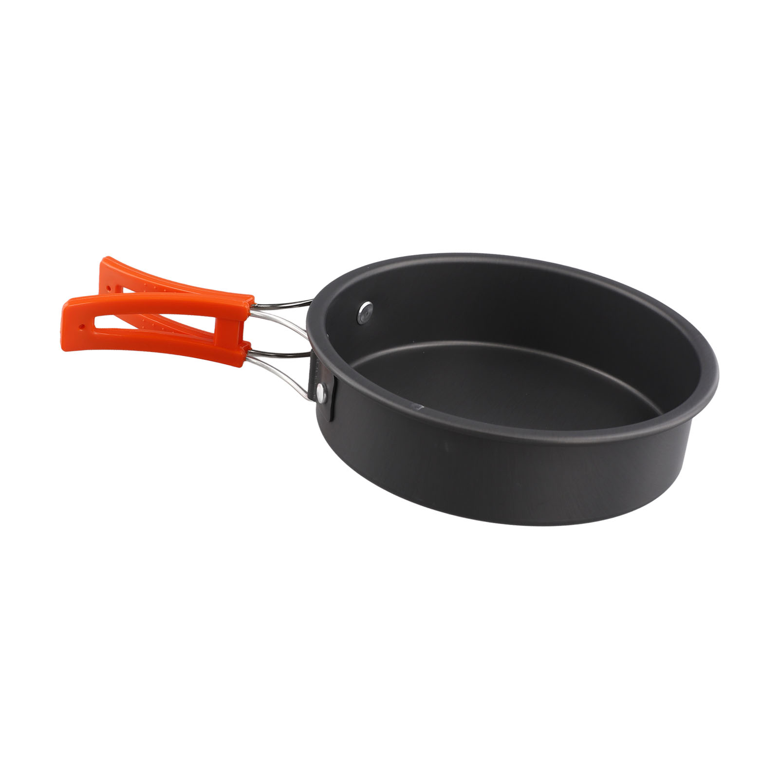 Camping Cooking Candle - 1個入りフライパン アルミナ製 素早く熱を伝導 2-3人用 キャンプ用 ノンスティック