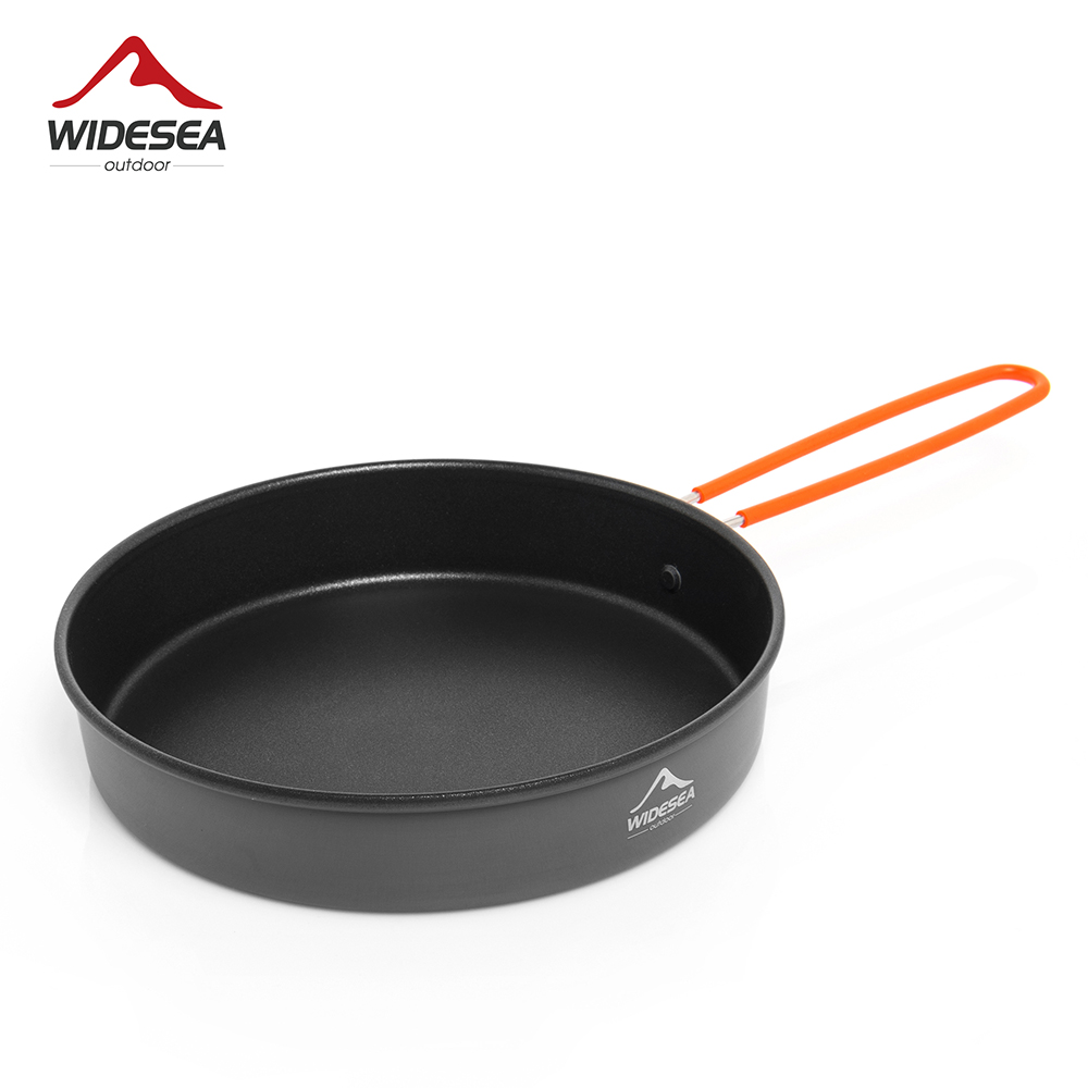 Camping Cooking Candle - ワイドアのキャンプの饗宴焦げ付き防止鍋鍋ボウル超軽量プレート食器調理器具バーベキュー調理器具