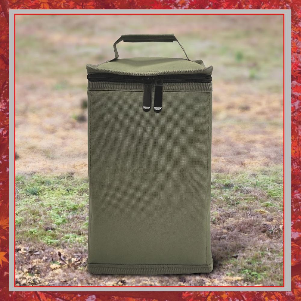 Camping Cooking Easy - 600D オックスフォード生地キャンバス収納ケース持ち運びが簡単なガスシリンダータンク収納バッグ屋外キャンプ調理旅行ピクニック用