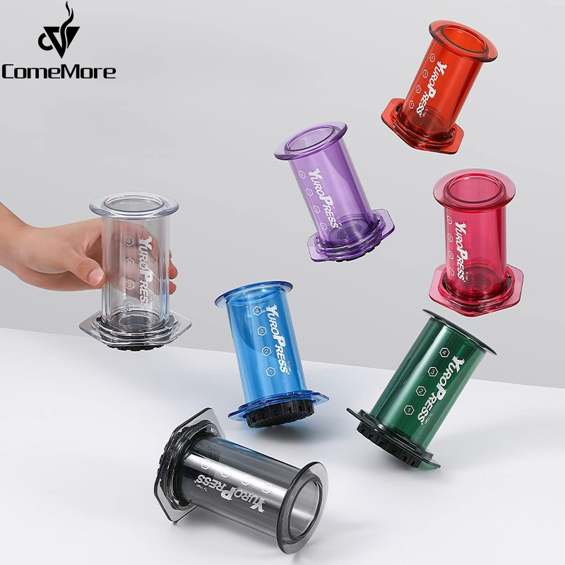 Camping Cooking Utensils - ユーロプレス ポータブル エスプレッソコーヒーメーカー エアプレス 車載 家庭用