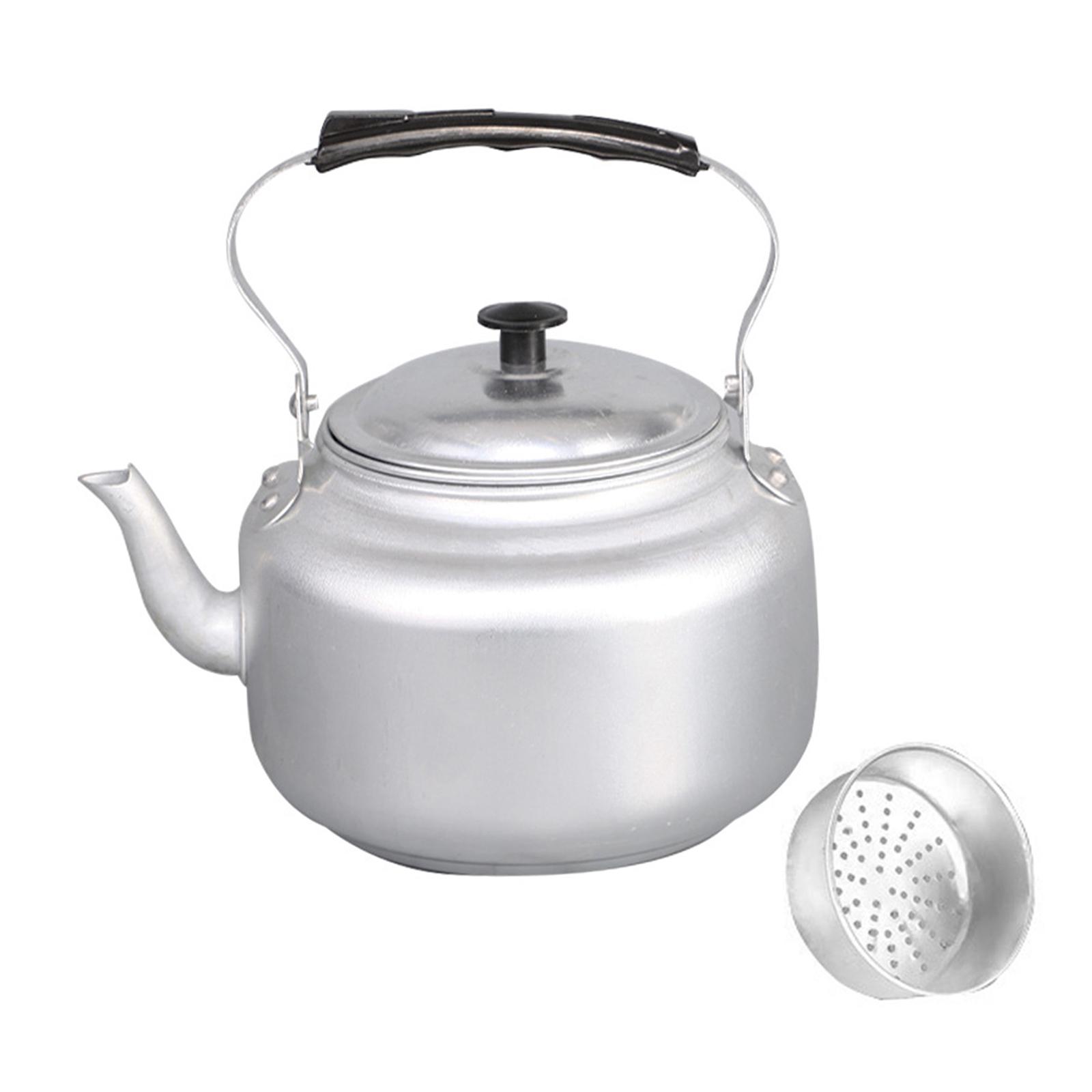大容量アルミ製ティーポット、厚手のウォーターケトル、キャンプ - Camping Cooking Pot Large のレビューと価格