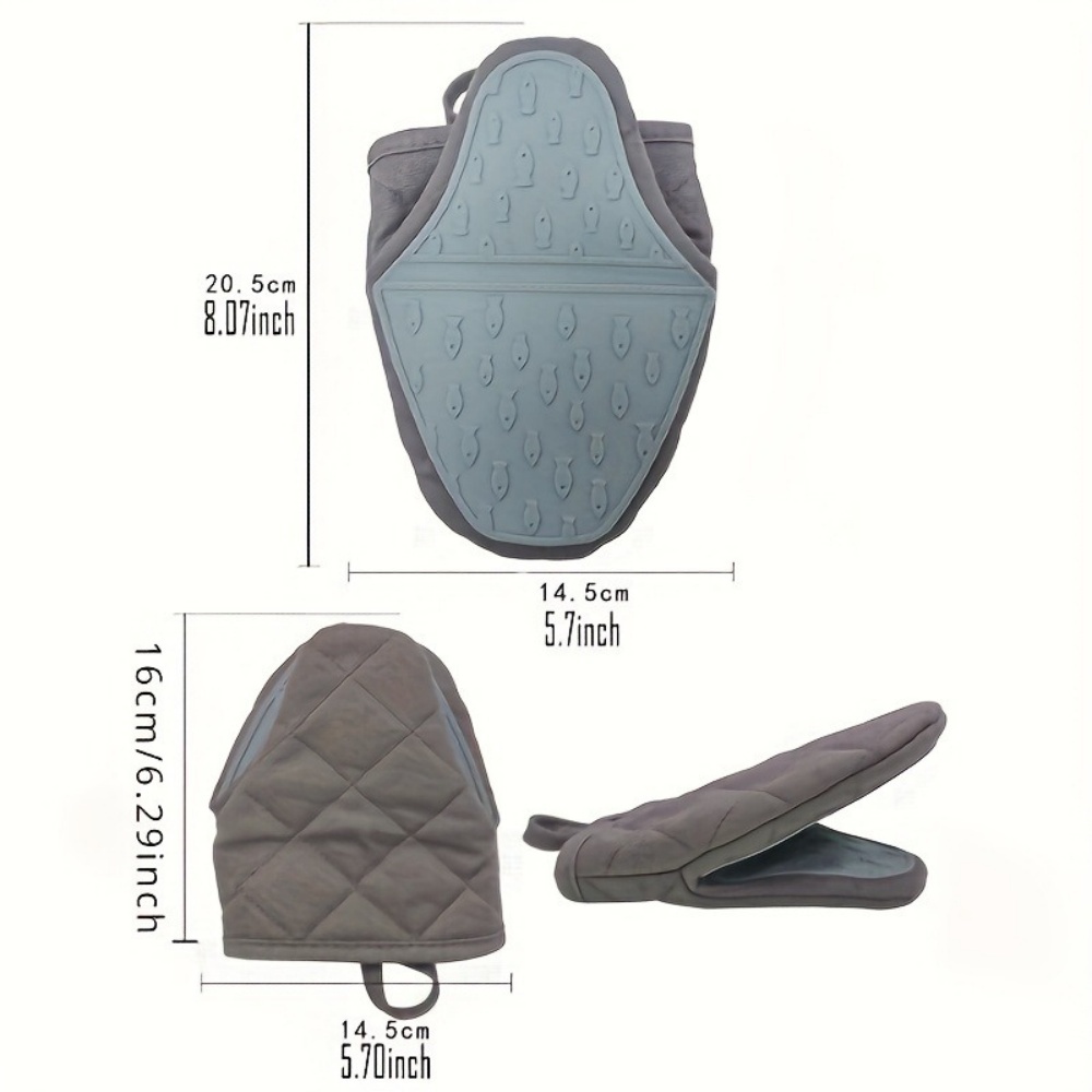 1個入り魚型シリコン製耐熱オーブン手袋 キッチン用シリコン手 - Camping Cooking Grate のレビューと価格