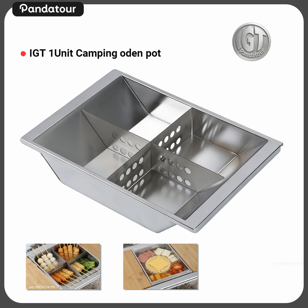 パンダツアー キャンピング IGTユニット オーデンポット  - Camping Cooking Pot Large のレビューと価格