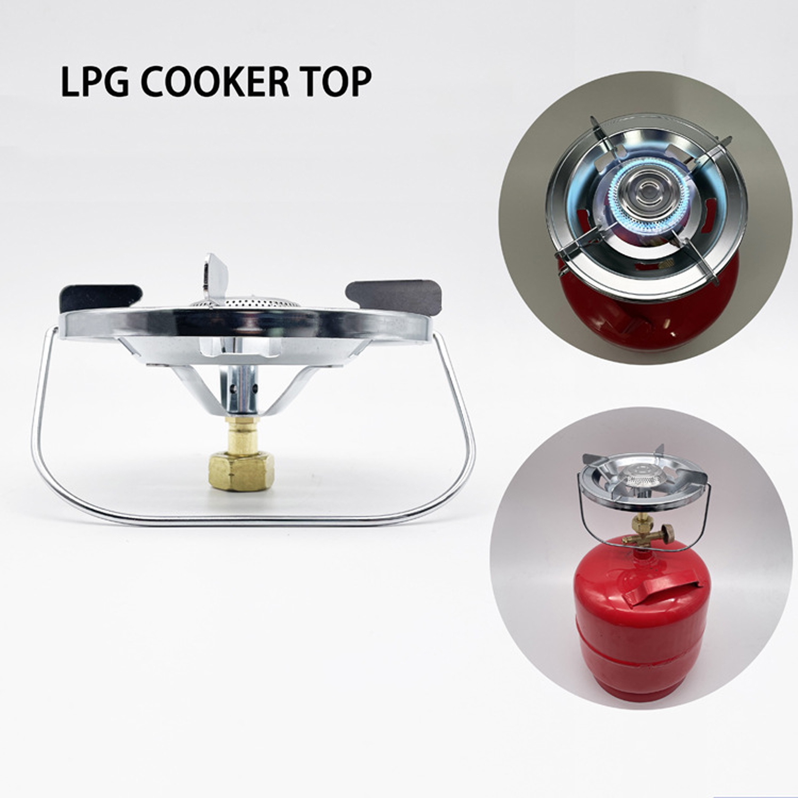 クッカートップヘッド アウトドアバーナー 調理器具 取り付け - Camping Cooking Easy のレビューと価格