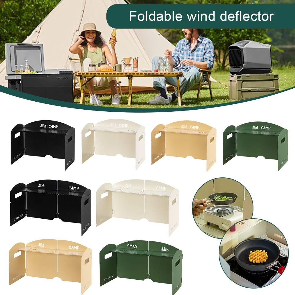 折りたたみ式ガスストーブ防風スクリーン 収納層付き 屋外ガス - Camping Cooking Easy のレビューと価格