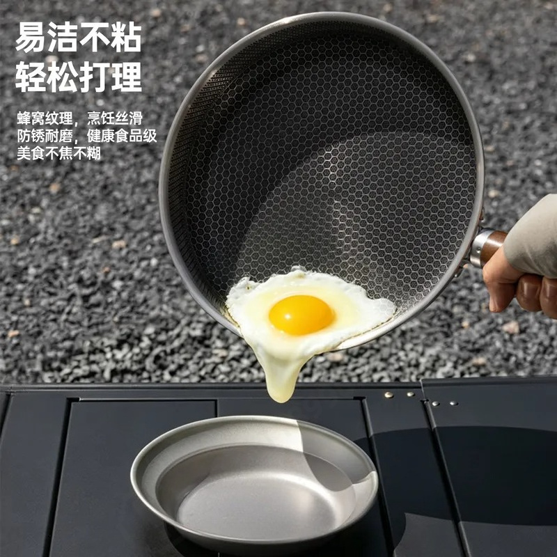 大容量三層厚底ステンレスカセットコンロ屋外鍋セットキャンプ調 - Camping Cooking Pot Large のレビューと価格