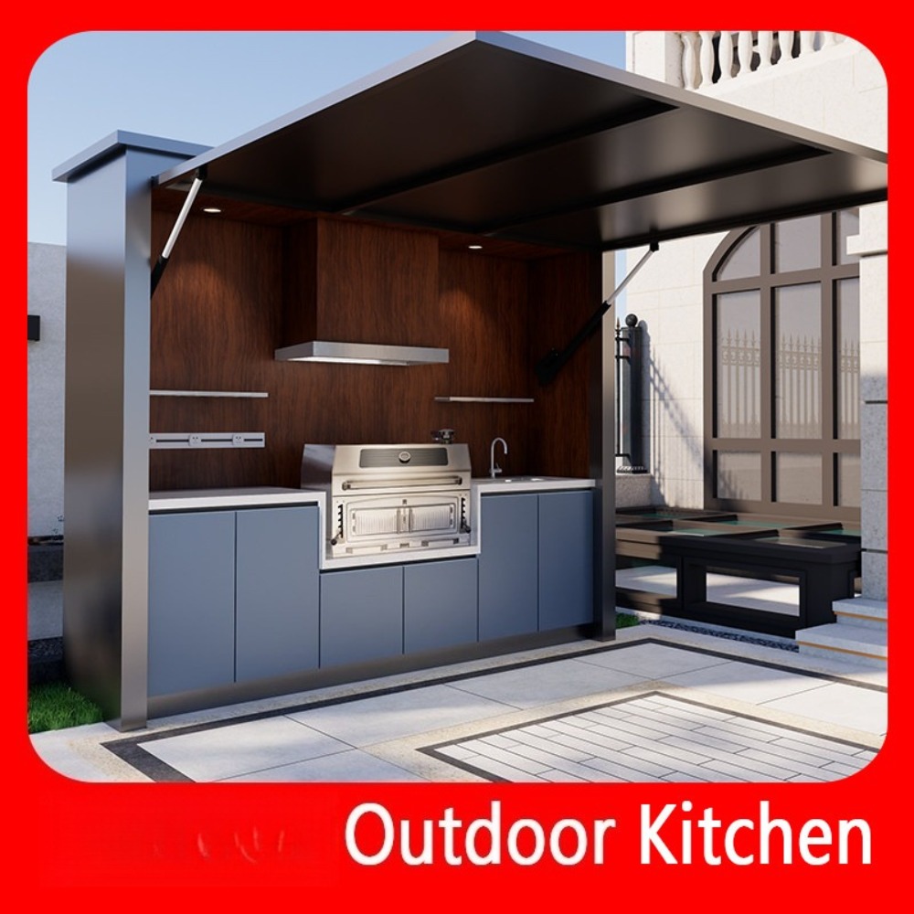 # モバイル屋外キッチンアイランド折りたたみ式BBQグリルス - Camping Cooking Dining Set のレビューと価格