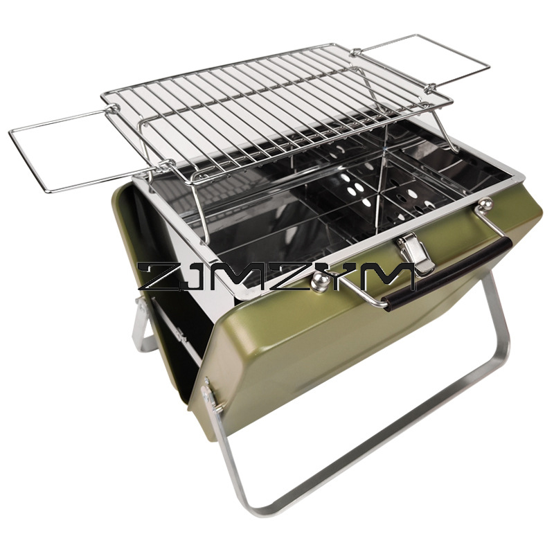 折りたたみ式バーベキューグリル、高さ調節可能、メッシュグリル - Camping Cooking Grate のレビューと価格