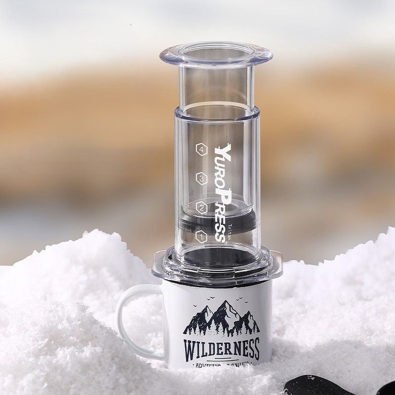 ユーロプレス ポータブル エスプレッソコーヒーメーカー エア - Camping Cooking Utensils のレビューと価格